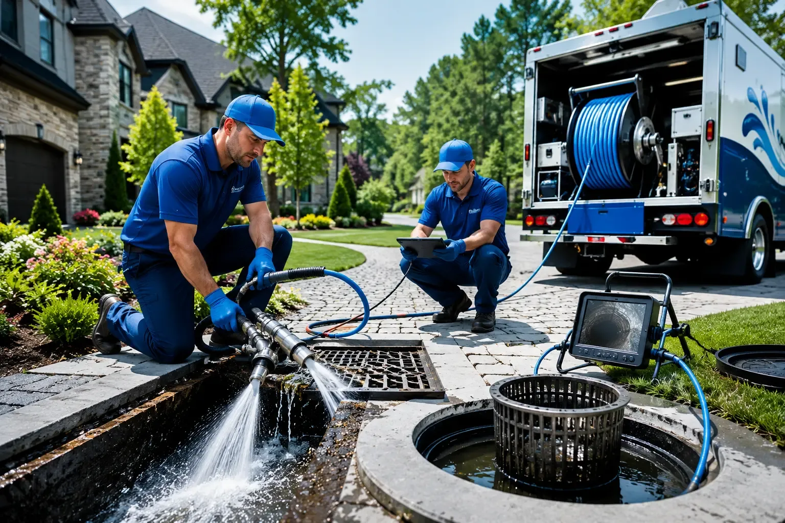 Local outdoor drain cleaning professionals in Bon Air, AL